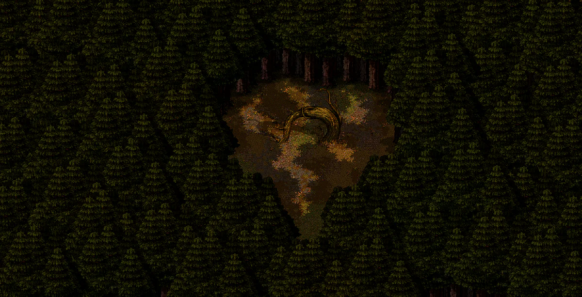 Old Woods Clearing 3 map in Welcome to Elderfield