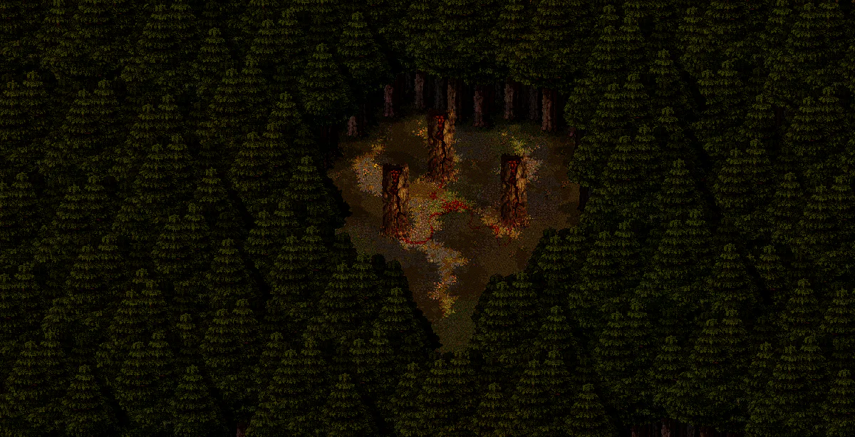 Old Woods Clearing 4 map in Welcome to Elderfield