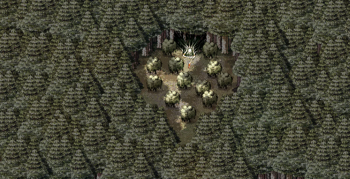Old Woods Clearing 6 map in Welcome to Elderfield