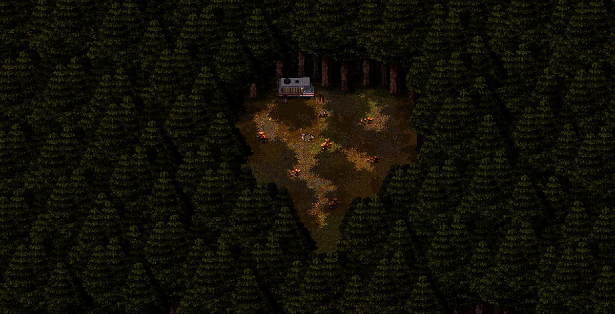 Old Woods Clearing 8 map in Welcome to Elderfield