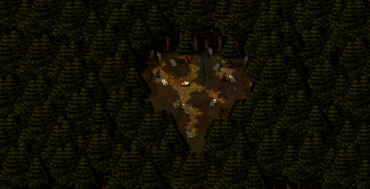 Old Woods Clearing 9 map in Welcome to Elderfield