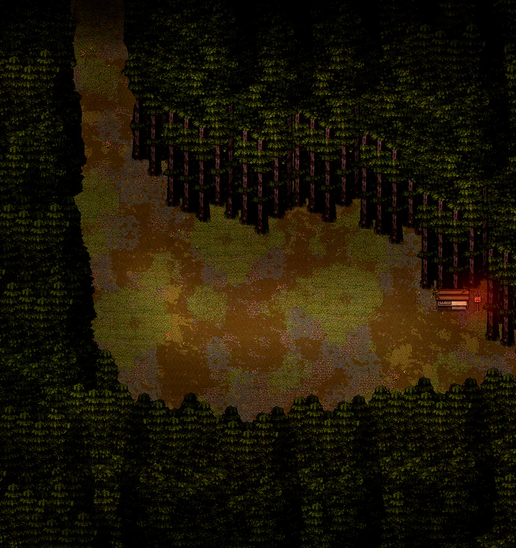 Old Woods Boss map in Welcome to Elderfield