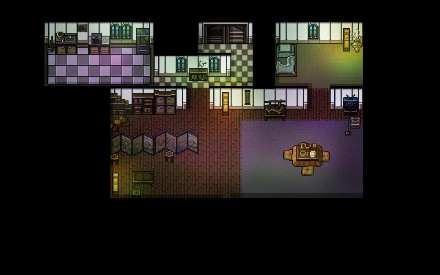 Apartment Floor 2 map in Welcome to Elderfield