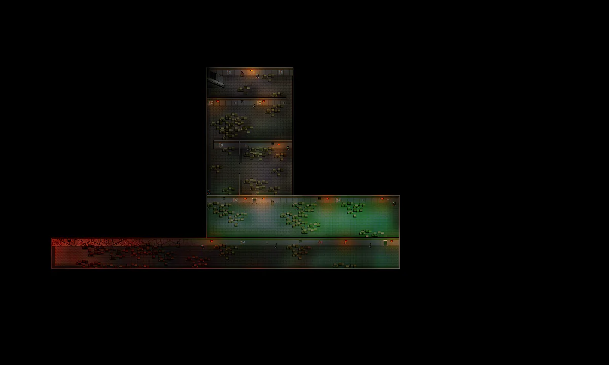 Basement L map in Welcome to Elderfield
