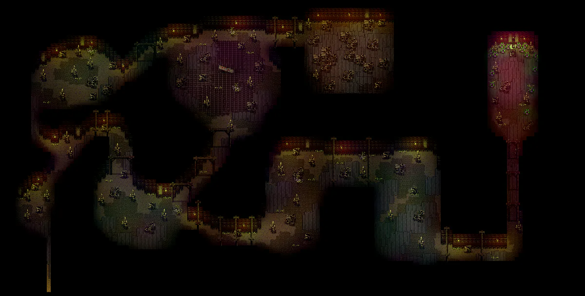 Sealed Passage map in Welcome to Elderfield