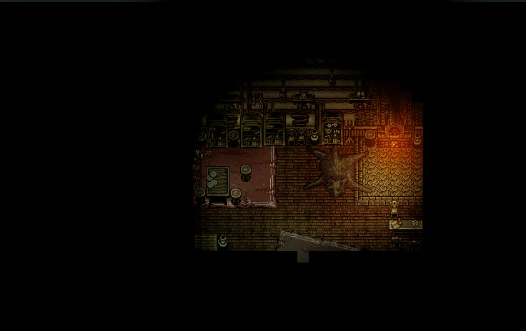 Lonely Cabin map in Welcome to Elderfield
