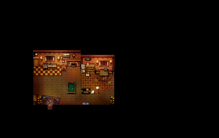 Tanner's Cabin map in Welcome to Elderfield
