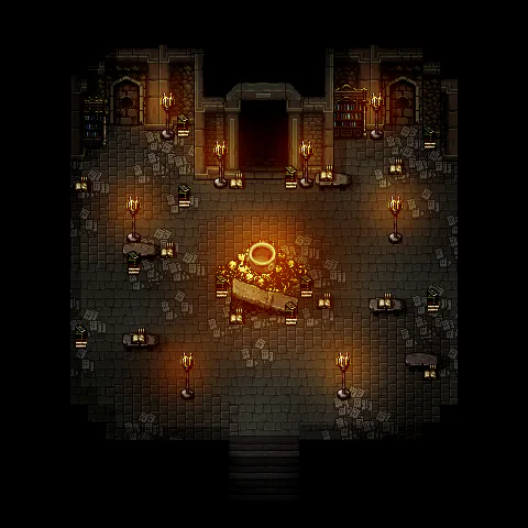 Shrine2f map in Welcome to Elderfield