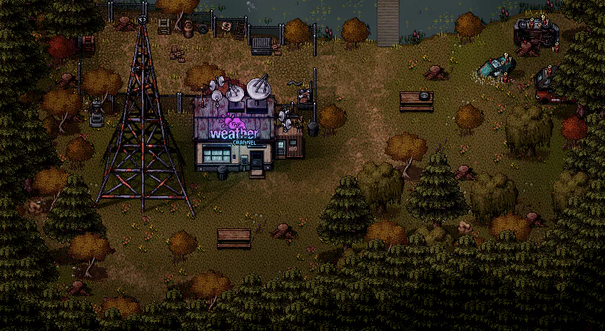 Radio Station map in Welcome to Elderfield
