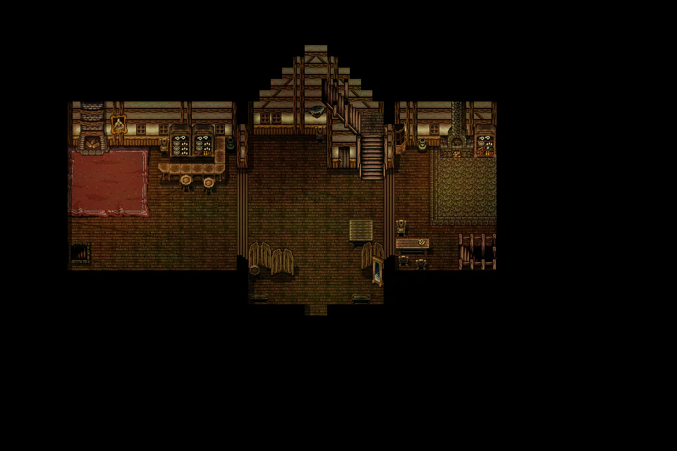 Farmhouse map in Welcome to Elderfield
