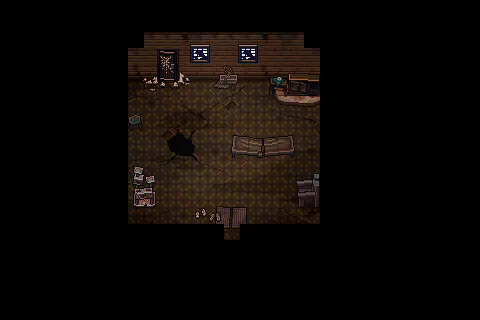 Shack map in Welcome to Elderfield