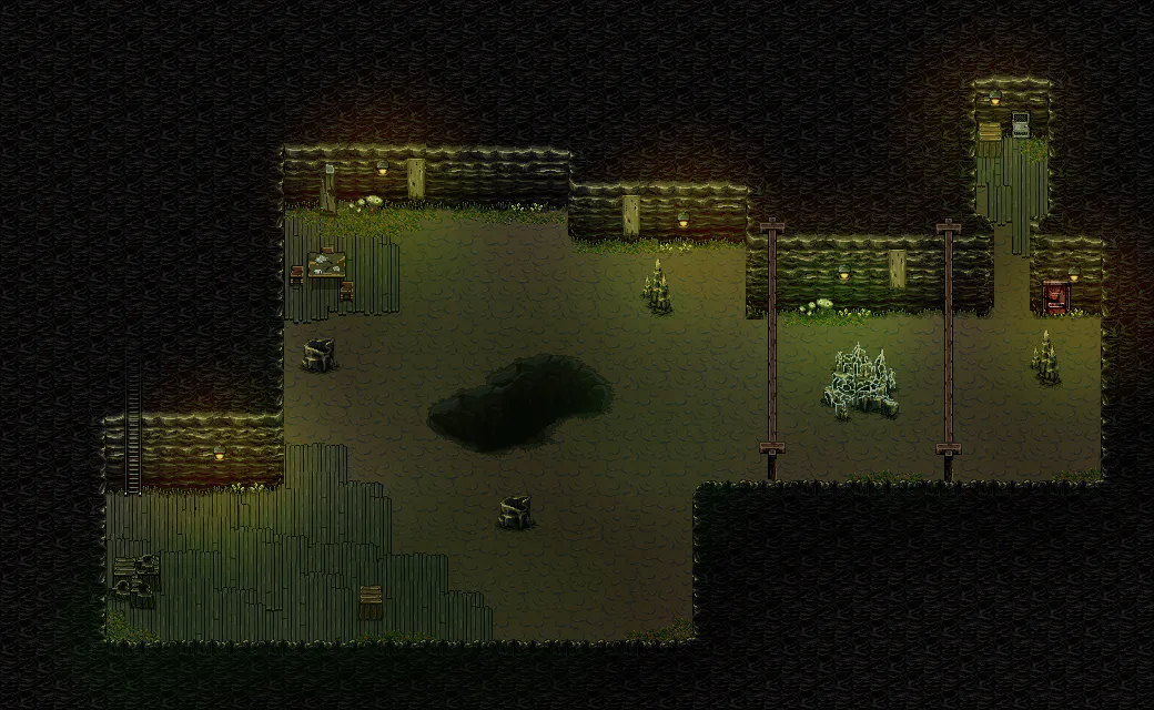 Mine 1 Floor 2 R 3 map in Welcome to Elderfield
