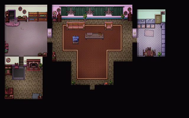 House 2 map in Welcome to Elderfield