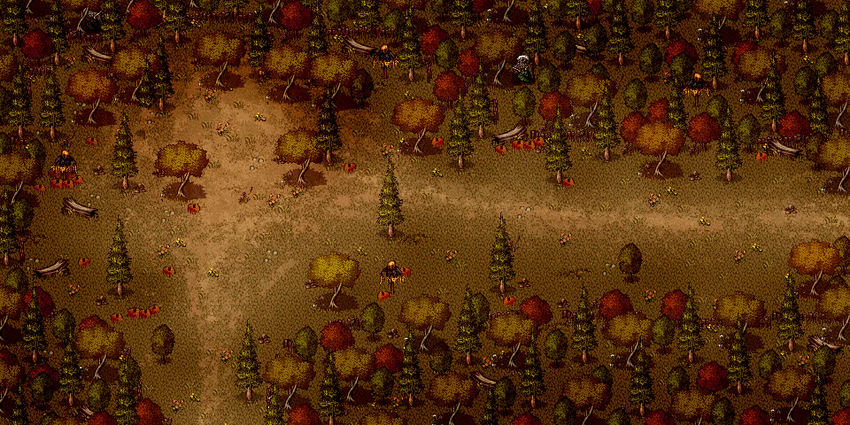 Pumpkin Path map in Welcome to Elderfield