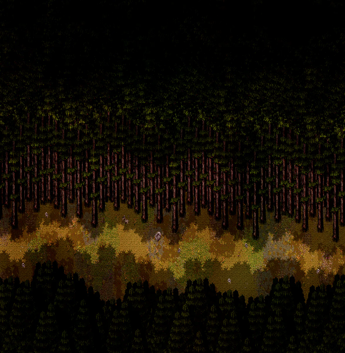 Old Woods 1 map in Welcome to Elderfield