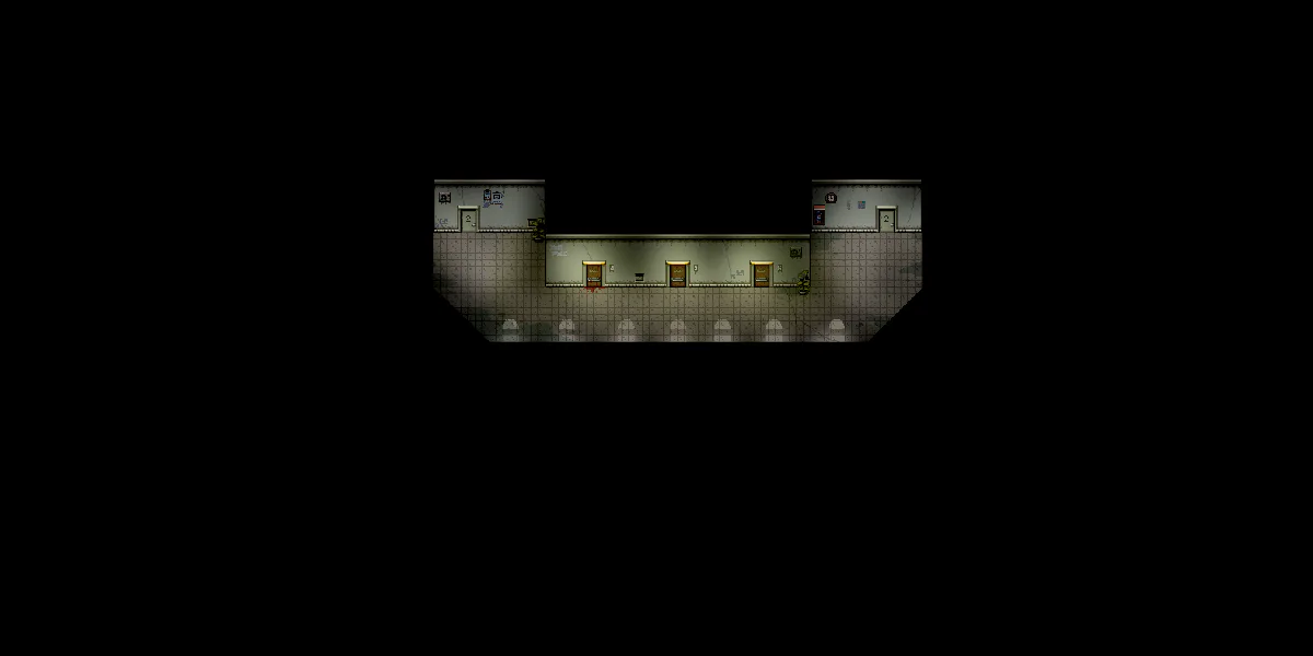 F2Hallway map in Welcome to Elderfield