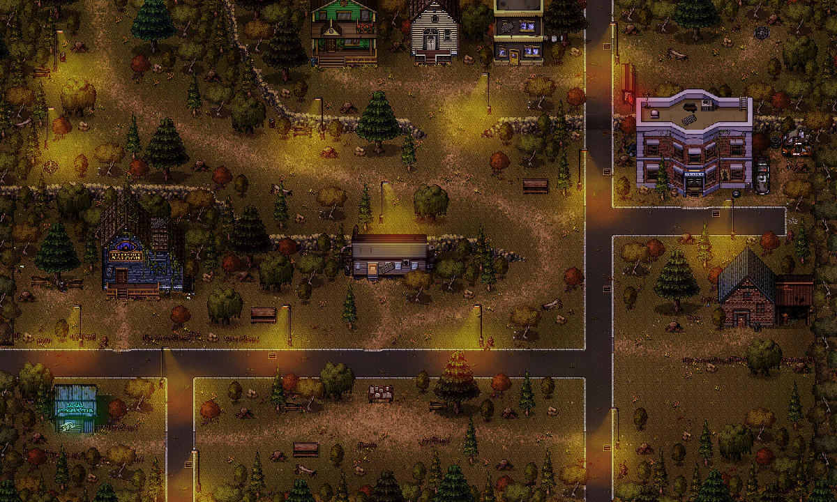 Town 2 map in Welcome to Elderfield