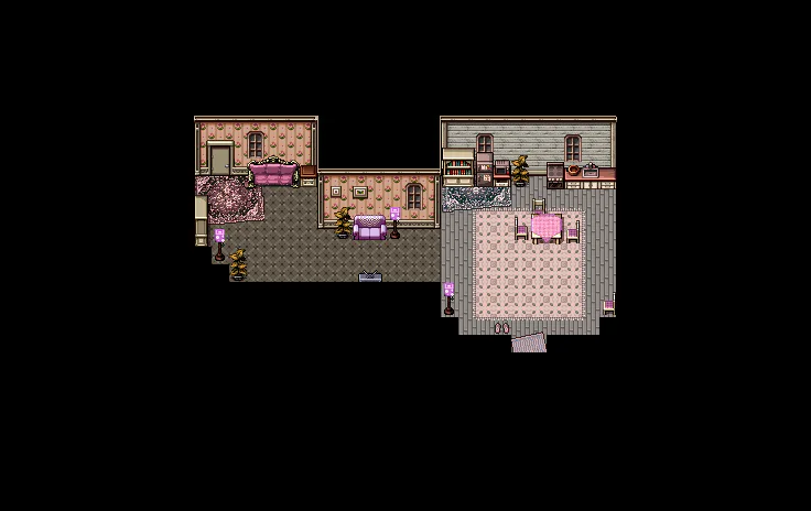 Cottagecore House map in Welcome to Elderfield