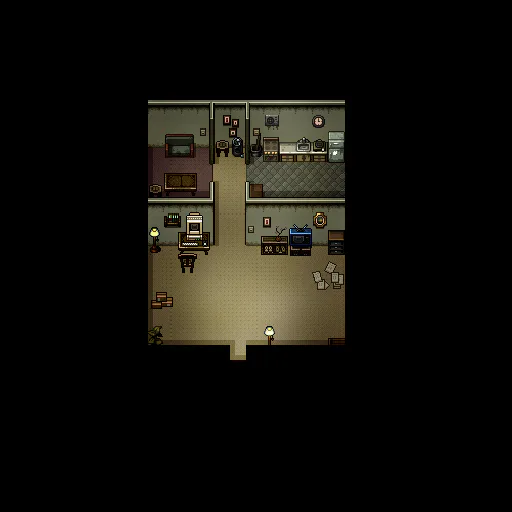 Floor 2 r 1 map in Welcome to Elderfield
