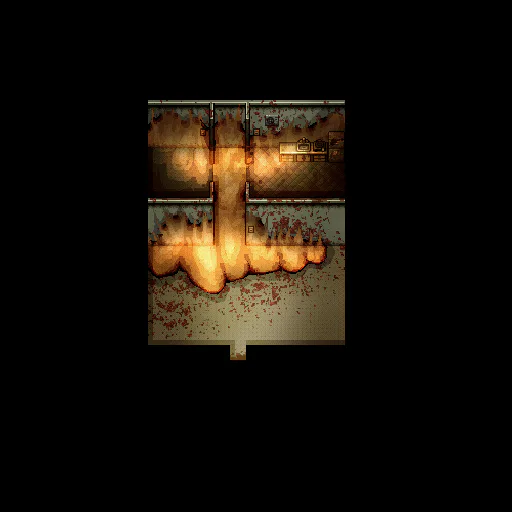 Flesh Room map in Welcome to Elderfield