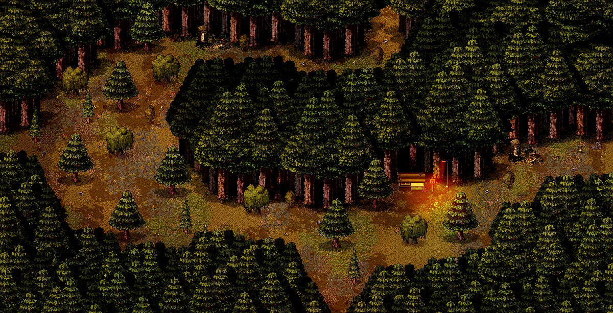Old Woods Bus map in Welcome to Elderfield